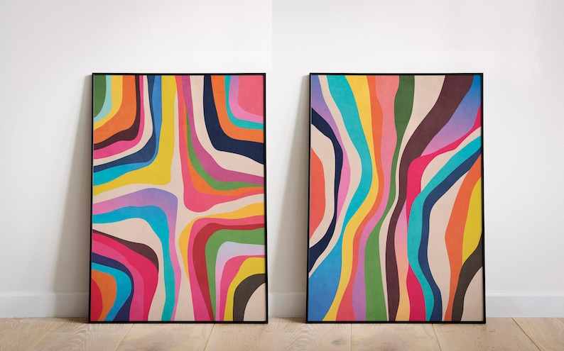 Digital art print is perfect for canvas printing and for printing on other popular materials.