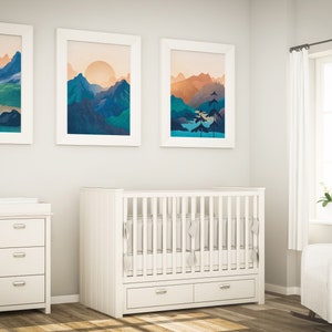 Digital art prints are a quick and easy way to decorate your interior and re-use your frames. Just download and print at any print shop or online print service.
