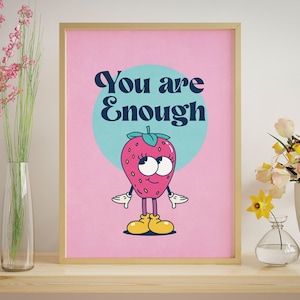 Digital retro art print for canvas printing, perfect modern room decor for teen room, bedroom, dorm room, as well as work space.
