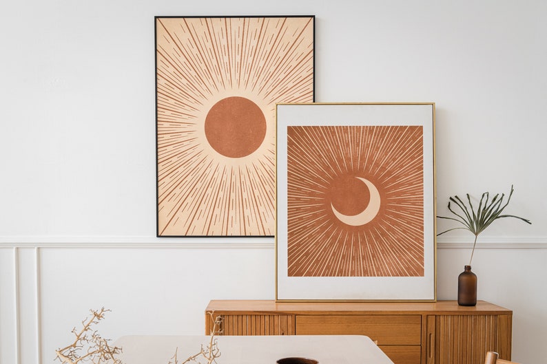 Boho prints is modern neutral printable wall decor for the bedroom, living room, bathroom, kitchen etc.