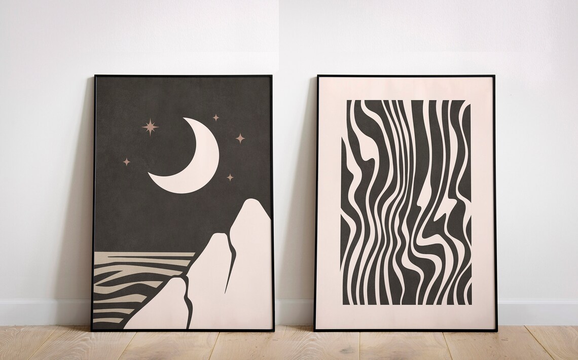 Printables Wall Art Black and White Digital Gallery Wall Art - Etsy