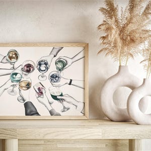 Digital art print is perfect for canvas printing and for printing on other popular materials.