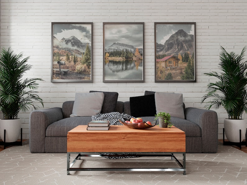 Wall Prints Set of 3 Printable Wall Art Photography Prints Etsy