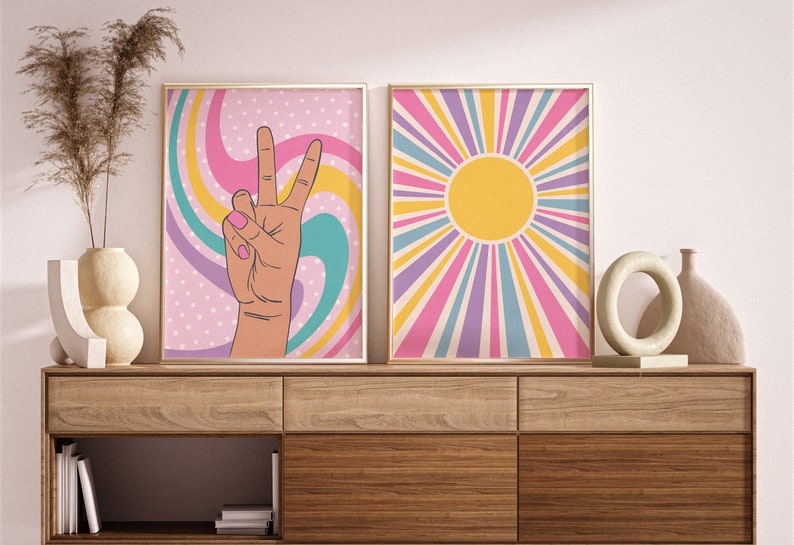 Digital art print is perfect for canvas printing and for printing on other popular materials.