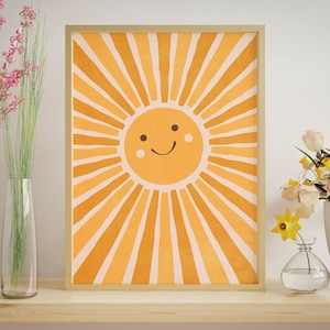 Yellow and beige tones will go perfectly with most modern interiors.