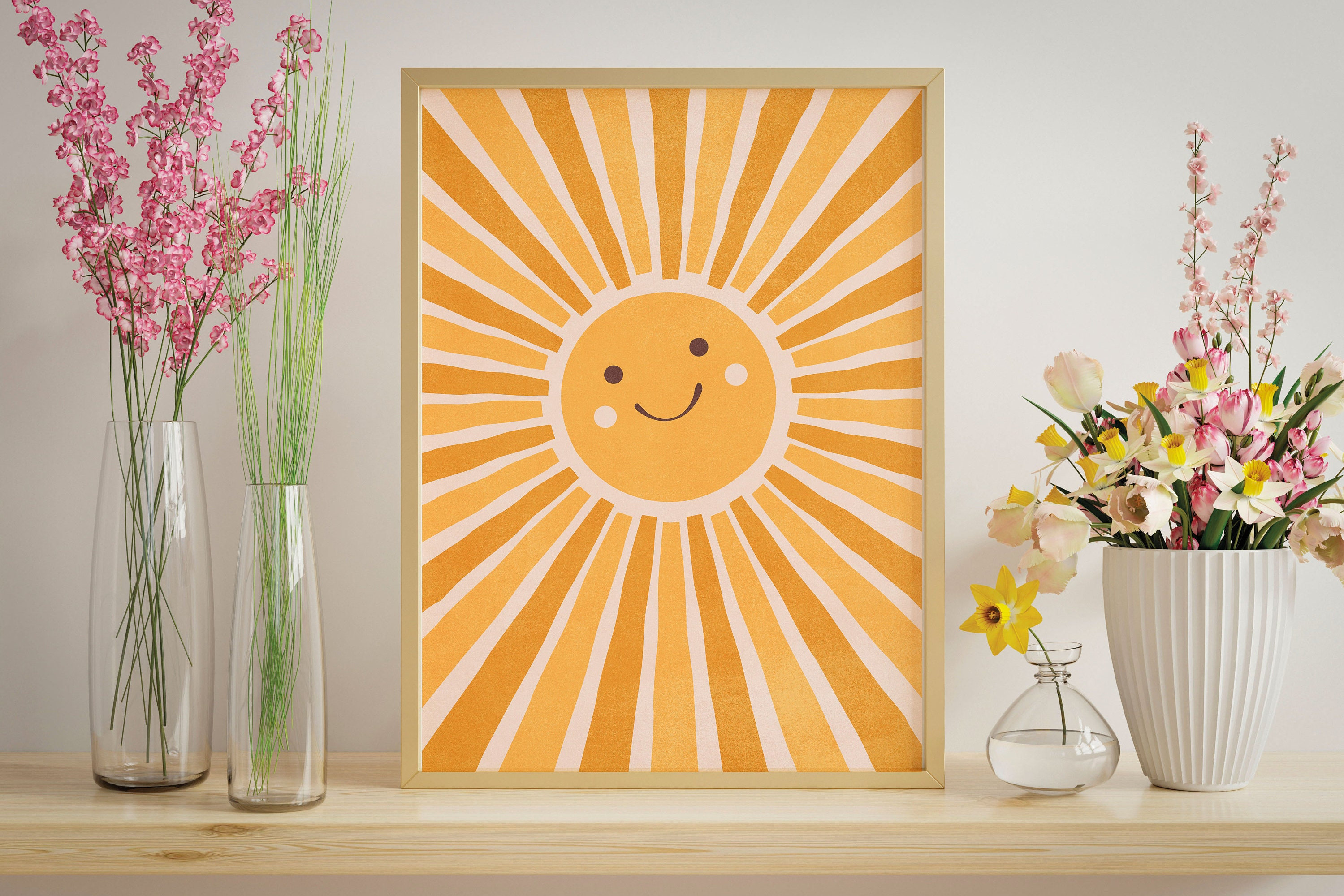 Sunshine Nursery Wall Art Download, Sunshine Wall Art Nursery Printable ...