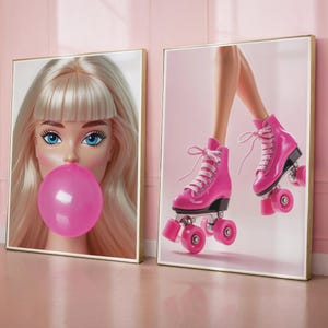 Perfect for adding a pop of color to any room, these downloadable prints are ideal for creating a chic and playful vibe in your home. Instantly elevate your space with these unique pieces of pink wall art home decor prints.
