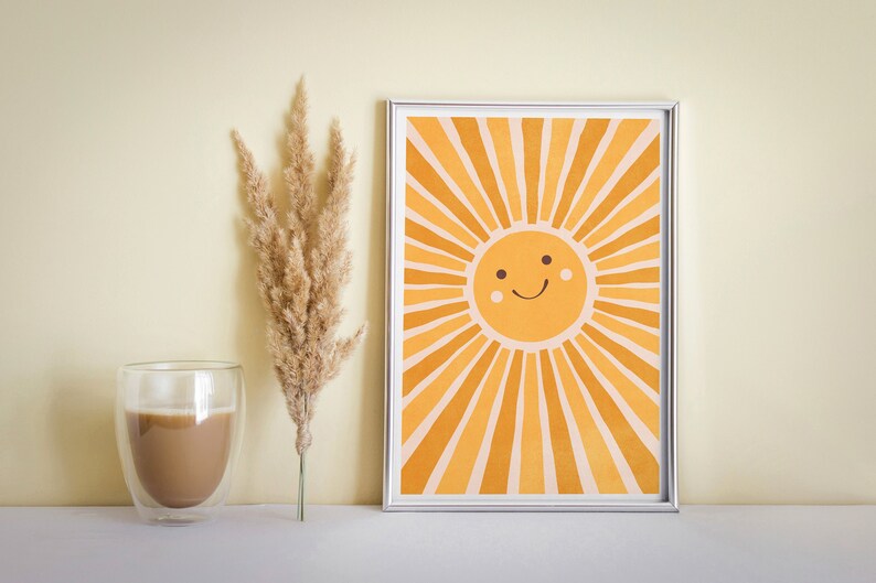 Digital art prints are a quick and easy way to decorate your interior and re-use your frames. Just download and print at any print shop or online print service.