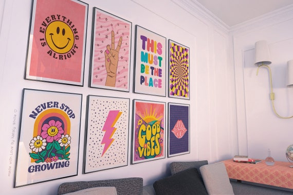 Trendy Wall Art Preppy Room Decor Esthetische Prints Wall Gallery