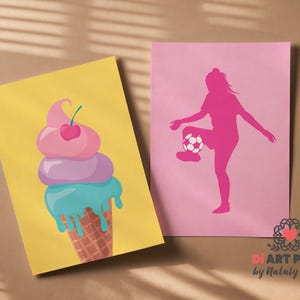 Digital art print is perfect for canvas printing and for printing on other popular materials.