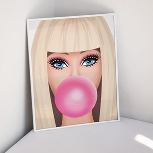 Digital art print is perfect for canvas printing and for printing on other popular materials.