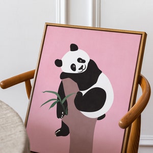 Preppy pink tones will go perfectly with most modern interiors.