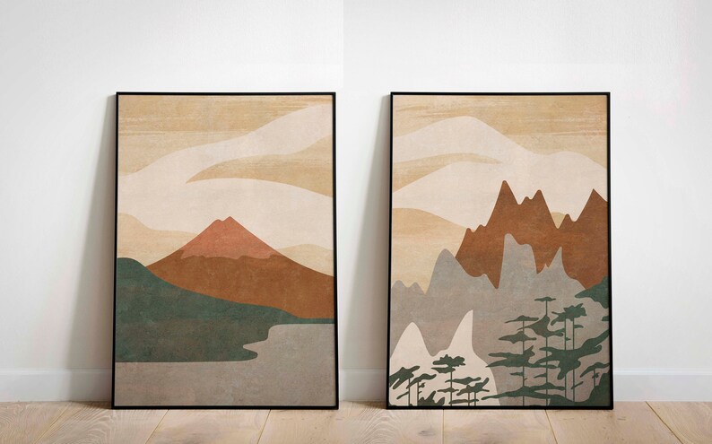 Digital art print is perfect for canvas printing and for printing on other popular materials.