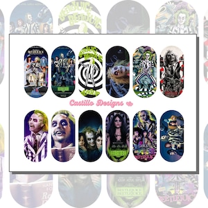 Beetle Movie - Nail Art - Waterslide Decals - Nail Stickers