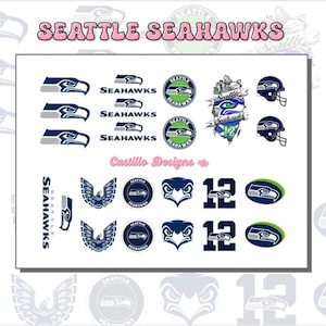 Game Day Nails - Superbowl - Waterslide Decals