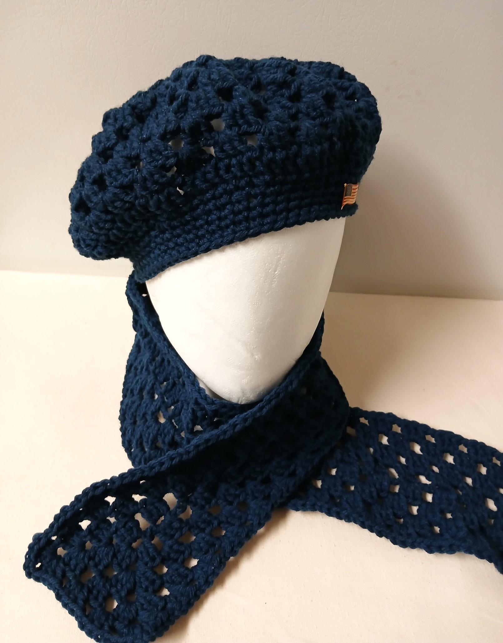 Beret and Scarf Set - Etsy
