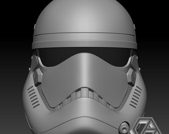 First Order Stormtrooper Helmet 3D Model (.stl)