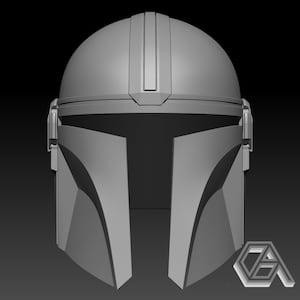 Star wars - Din Djarin Mandalorian Helmet stl | 3D model | 3D print | Printable | Star Wars