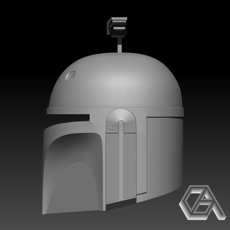 Star Wars Boba Fett Helmet Stl 3D Model 3D Print Printable Star Wars - Etsy