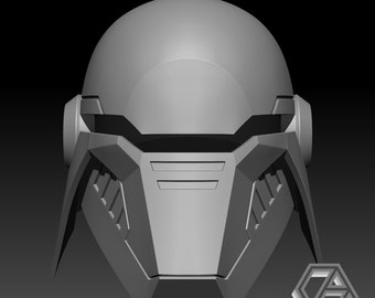 Star Wars Trilla Suduri Second Sister Helmet 3D Model (.stl)
