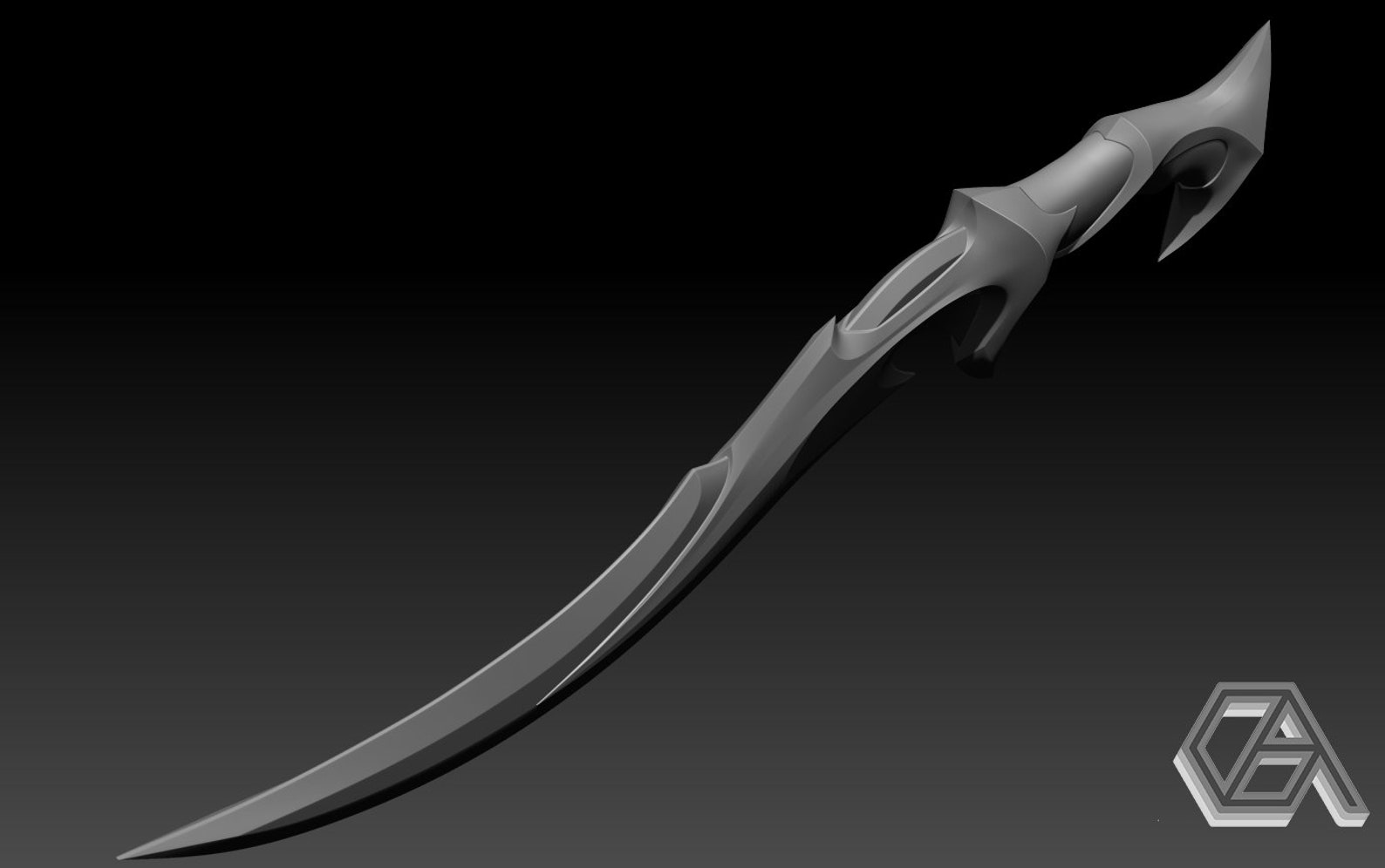 Valorant Forsaken Ritual Blade .stl | 3D Model | 3D Print | Printable ...