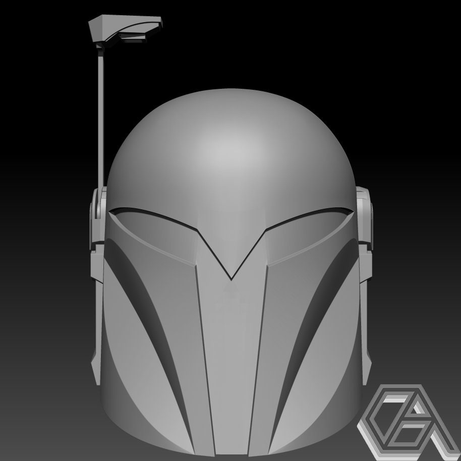 Star wars - Bo Katan Mandalorian Helmet  .stl | 3D model | 3D print | Printable | Star Wars
