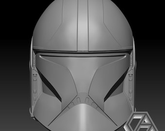 ステルス / クローン トルーパー パイロット ヘルメット アニメ TCW