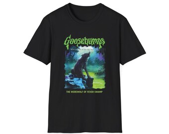 Goosebumps The Werewolf of Fever Swamp T-Shirt/Perfect for Horror Fans/Halloween/Spooky Vibes/Softstyle Tee/Unisex Apparel/Horror books