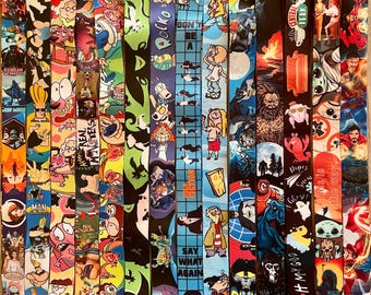 Lanyard/90s/ Badge holder/Starwars/real monsters/Ren and stimpy/wicked/batman/friends/Pulpfiction/Dr.Strange/EdEdEddy/Big Foot/Courage Dog