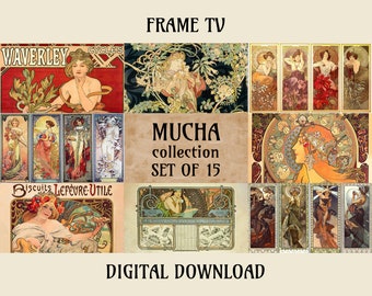 Alphonse Mucha Print Etsy