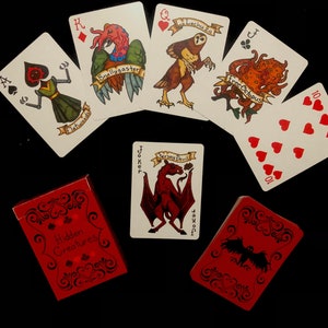 Hidden Creatures: American Monsters Playing Cards