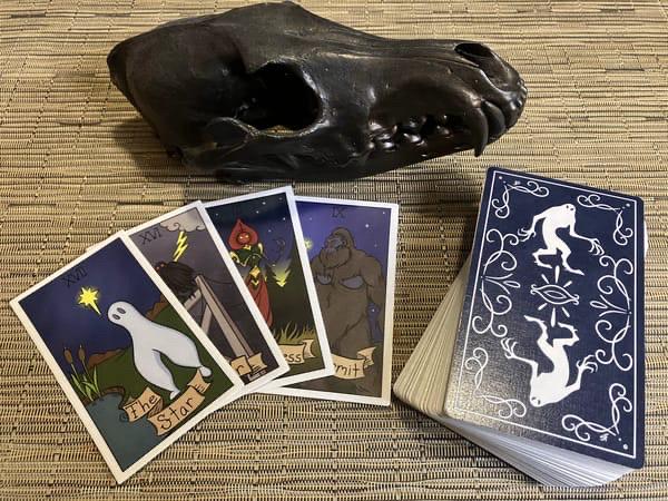 Cryptic Creatures Tarot Deck - Etsy