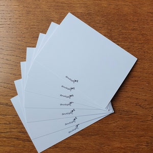 Grußkarten - Postkarten - Glückwunschkarte Aquarelldruck-Kleinpaket - Freie Motivwahl