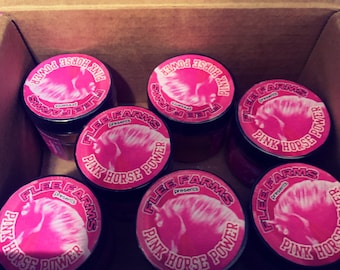 6 pack of  Pink horse power