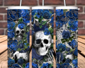 Skull & Roses 20 oz Tumblers