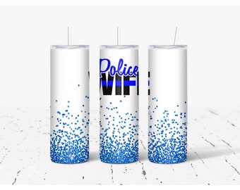 Police Wife Tumblers