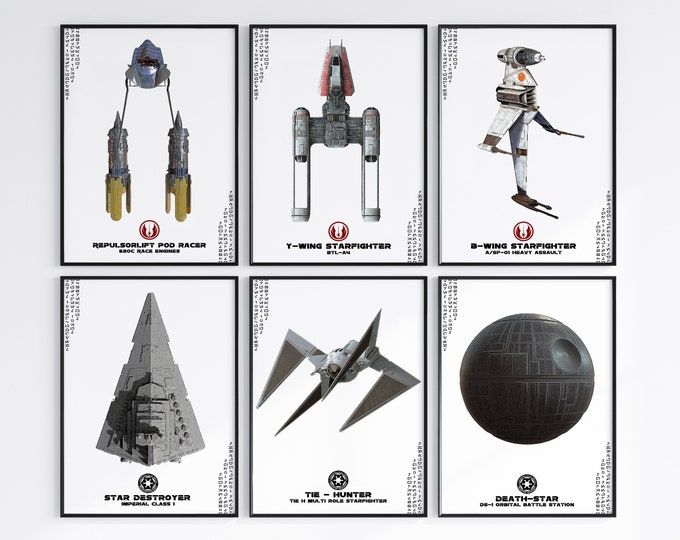 Millennium Falcon Star Wars Poster Blueprint Version 2 (A2 = 420mm*594 ...