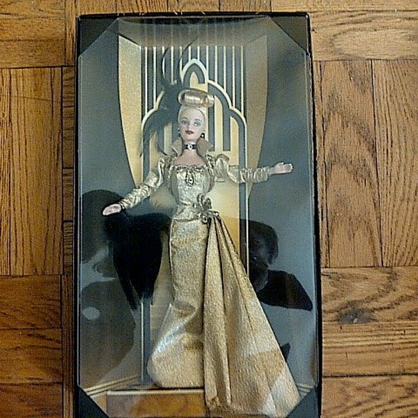 Golden Hollywood Barbie, Hollywood Collection Barbie Doll 1998- NRFB