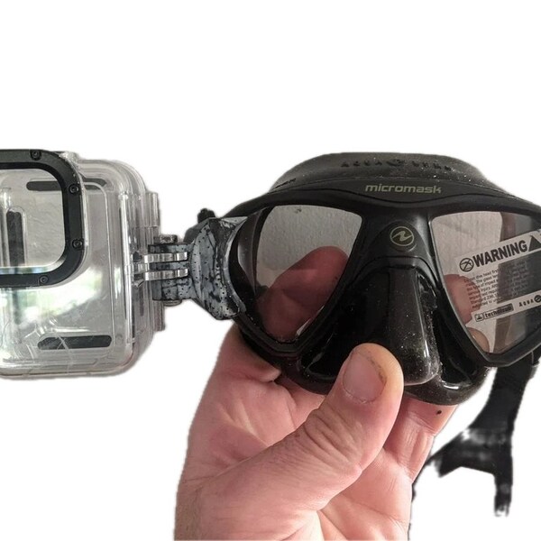 GoPro Mount for the Technisub Aqualung Micromask