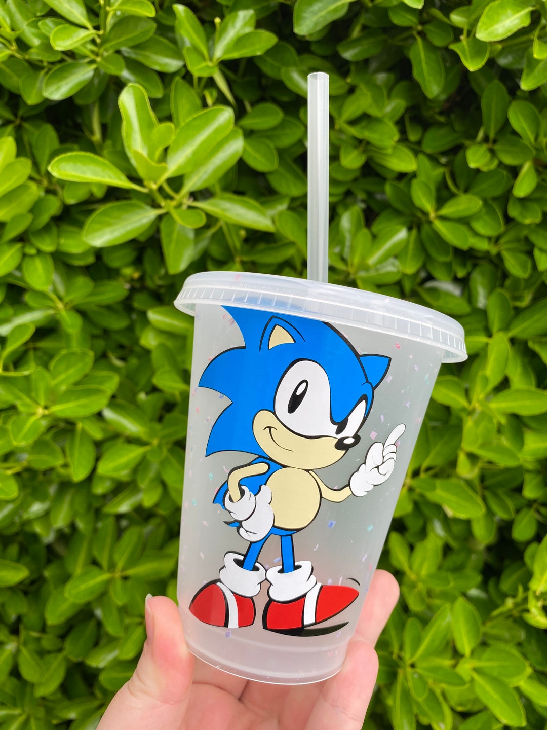 Sonic Cold Cup Small/kids Confetti Cup Sonic the Hedgehog Etsy UK