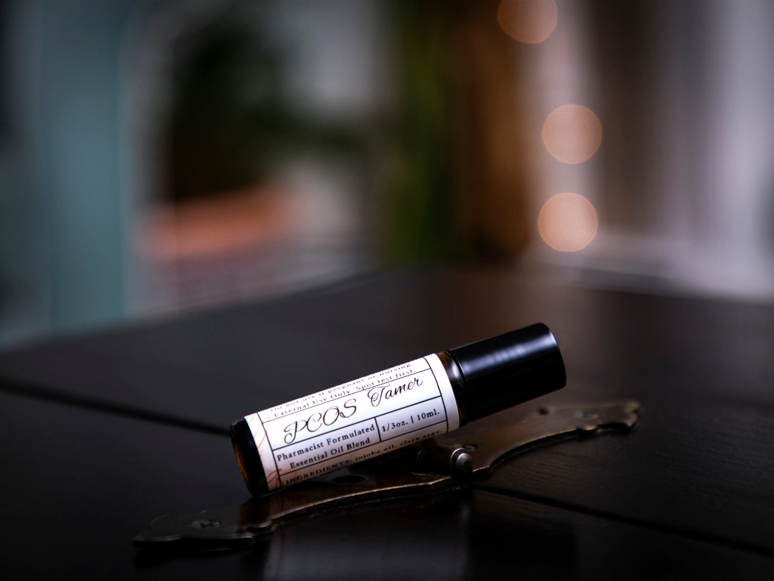 PCOS Support Essential Oil Blend, Natural Aromatherapy, Polycystic