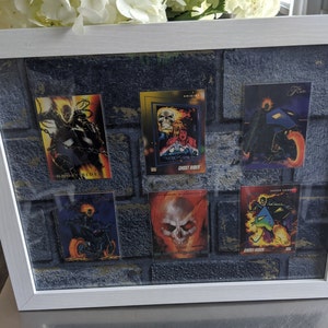 Marvel&#39;s Ghost Rider - 6 Card Custom Theme - Vintage Early 1990s Set