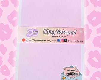 Bloc-notes « Vous êtes assez » : journal coloré de 50 pages