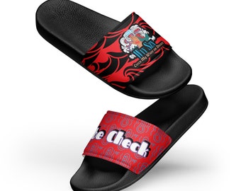 Vibe Check Red Men’s slides