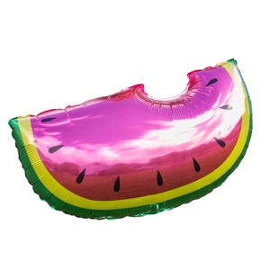 Jumbo Watermelon Balloon Watermelon - Party Decor One in a Melon Party Decor Twotti Frutti Balloon Twotti Frutti Party Decor Tutti Frutti