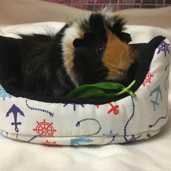 Meerschweinchen Bett, Kuscheltasse, Frettchen Bett, kleines Kaninchen Bett, Meerschweinchen Käfig Zubehör, Meerschweinchen Spielzeug, Kleintier Bett, Käfig Zubehör