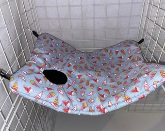 Rat hammock, peekaboo rat hammock, hidyhole hammock, rat toys, ferret toys, ferret hammock, sugar glider hammock, sugarglider toys