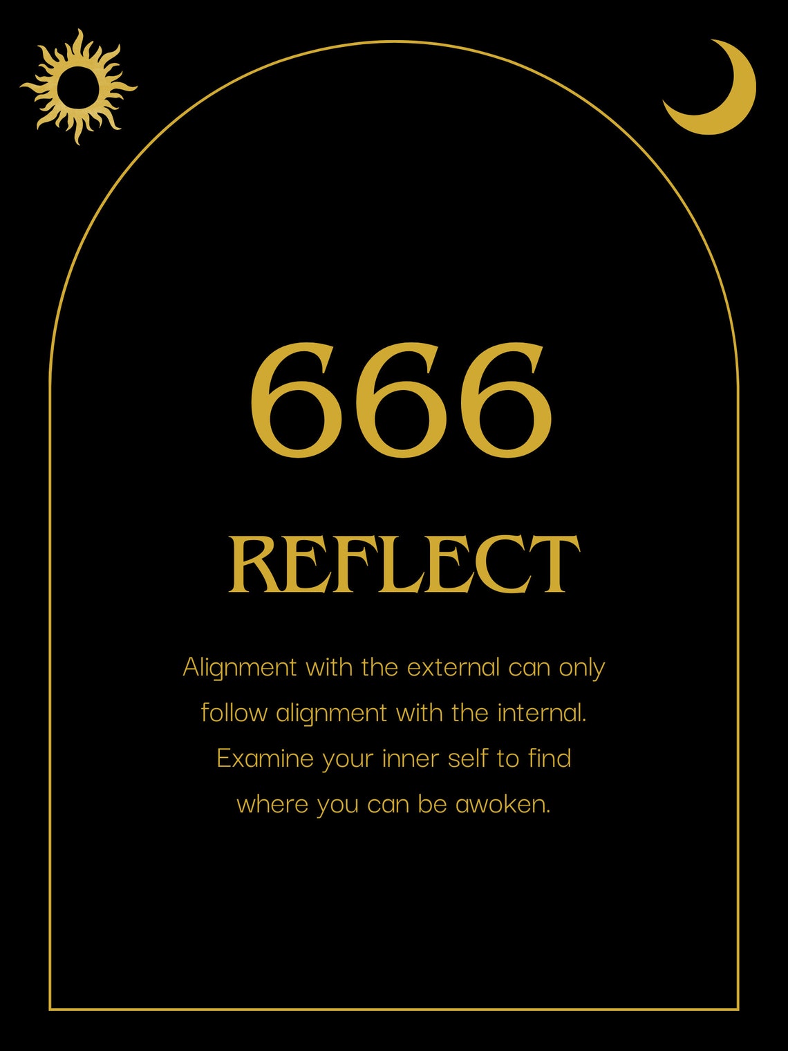 666 Angel Numbers Poster Night - Etsy