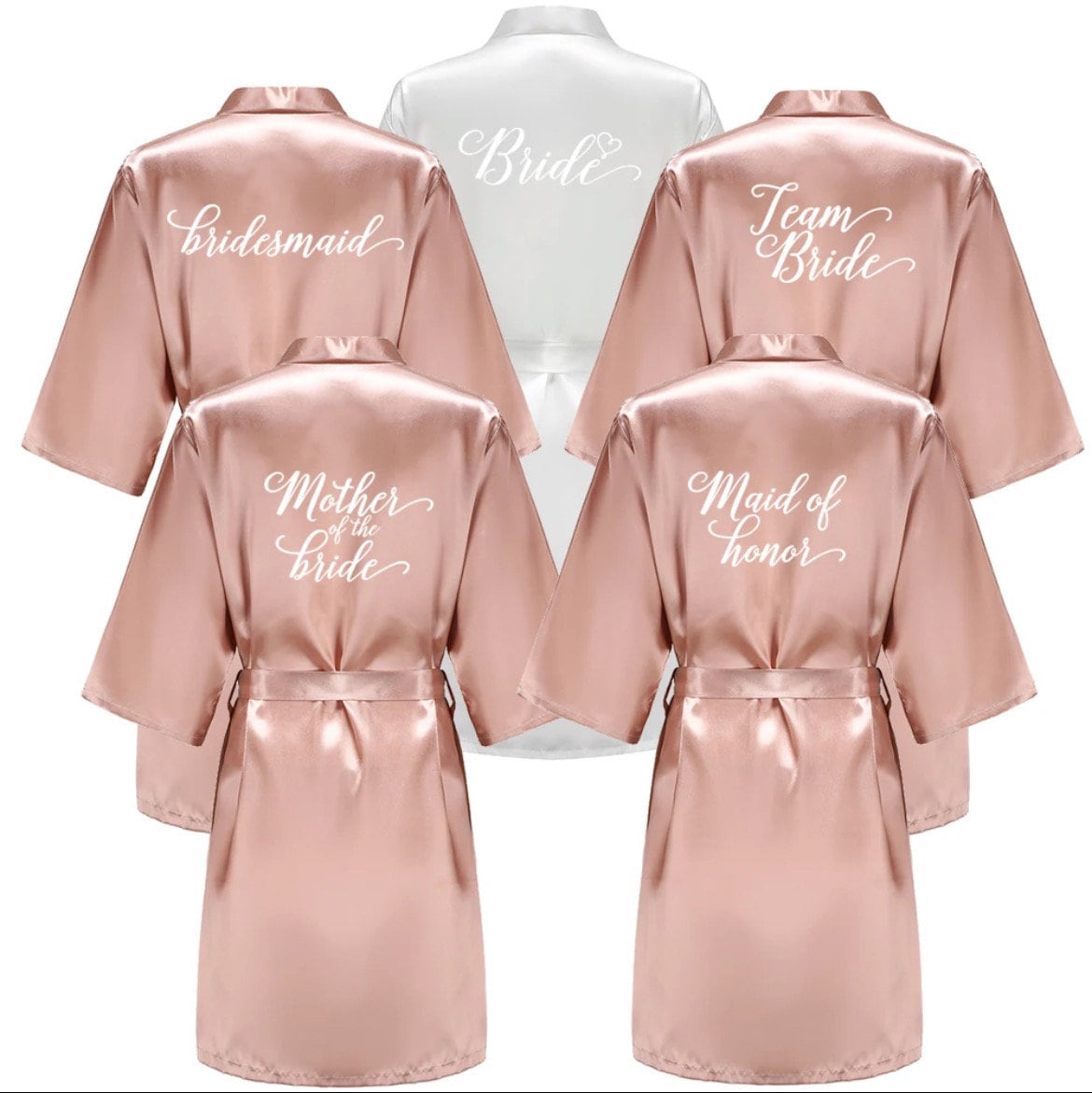 Peignoir Personnalisé Peignoir Bride Squad Peignoir Bride France