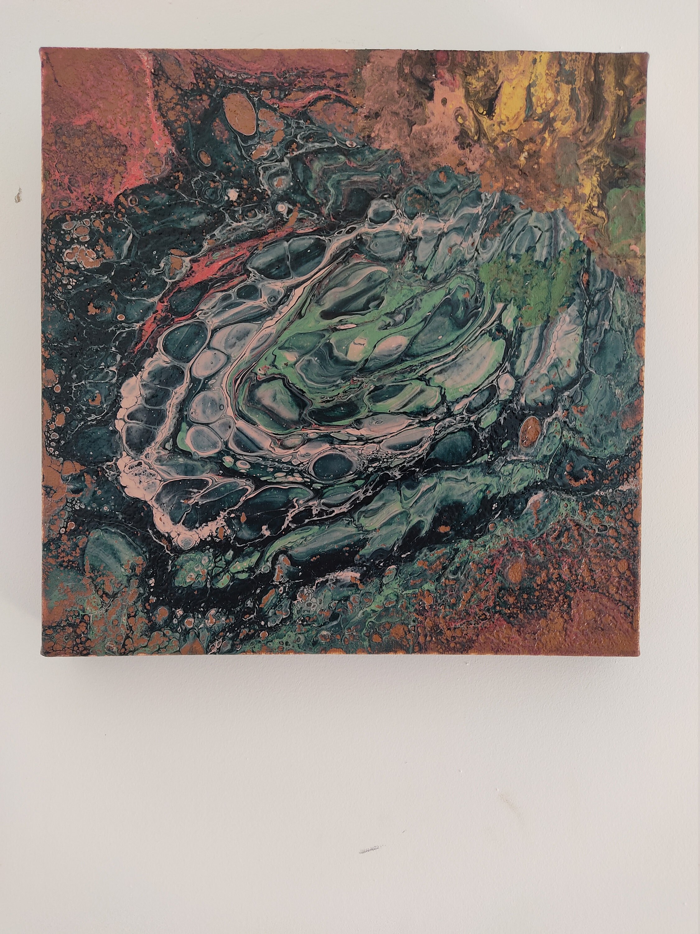 Tableau Acrylique Pouring